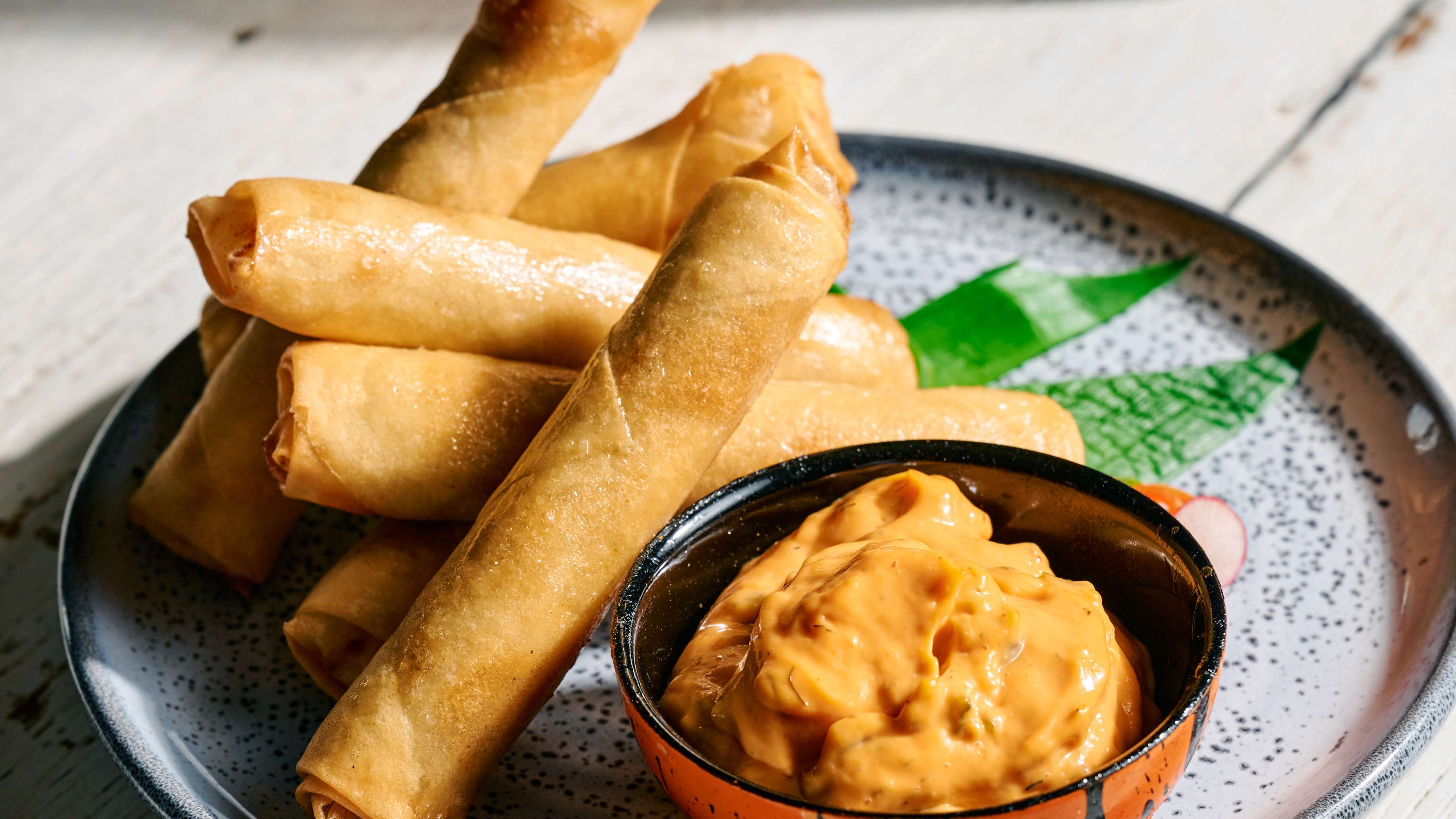 Burger Spring Roll